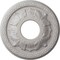 Ekena Millwork Leaf Ceiling Medallion (Canopies up to 4 3/4"), 11 3/8"OD x 3 5/8"ID x 1 1/8"P, Ultra Pure White CM11LFUWF - alternate 1